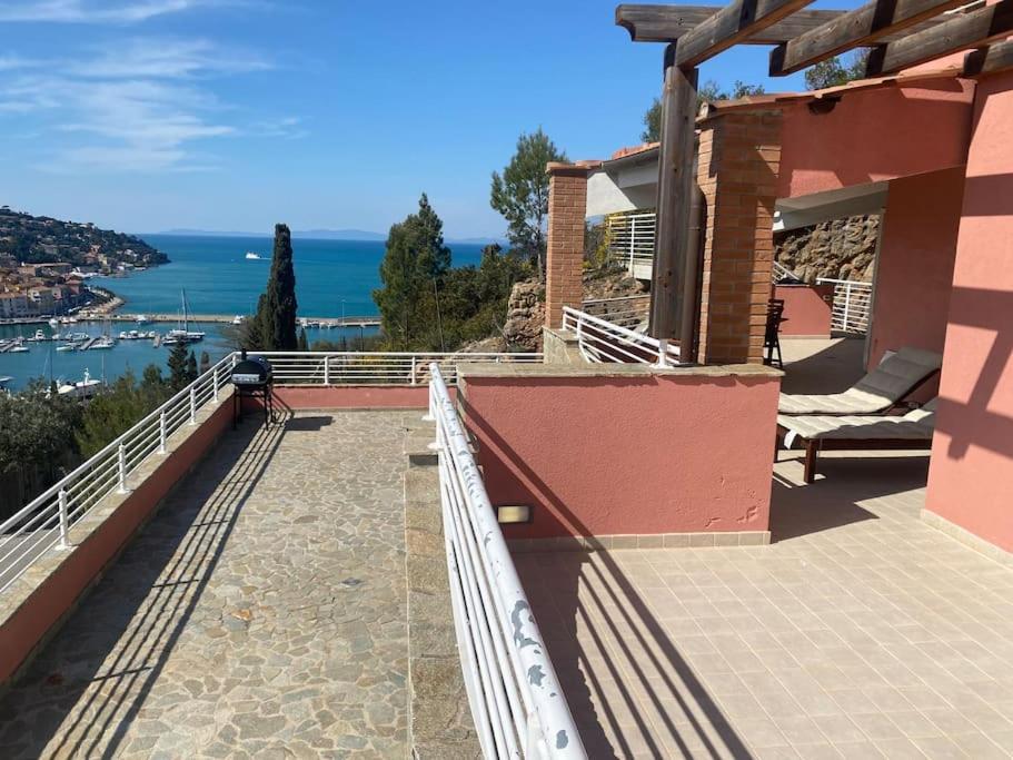 Luxury Beach House Порто Санто Стефано Экстерьер фото