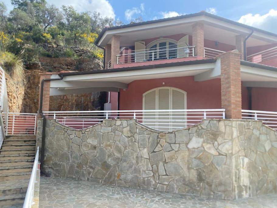 Luxury Beach House Порто Санто Стефано Экстерьер фото